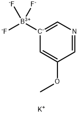 Potassium 5-methoxypyridine-3-trifluoroborate Struktur