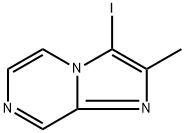 3-iodo-2-methylimidazo[1,2-a]pyrazine Struktur