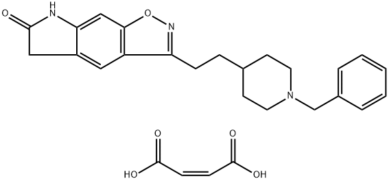 Icopezil maleate Struktur