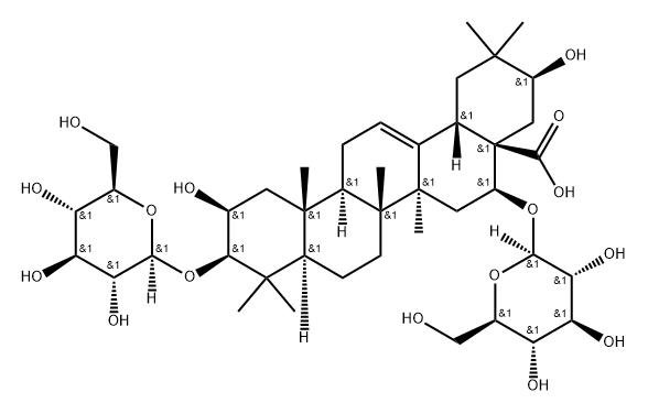 Platycogenin A Struktur