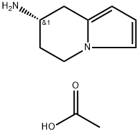 (7S)-5,6,7,8-Tetrahydroindolizin-7α-amine Struktur