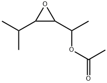 Oxiranemethanol,alpha-methyl-3-(1-methylethyl)-,acetate,[2S-[2alpha(R*),3bta]]-(9CI) Struktur