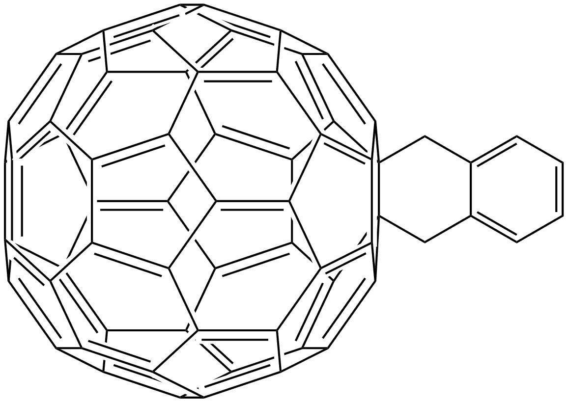 C60 DERIVATIVES Struktur