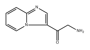 2-amino-1-{imidazo[1,2-a]pyridin-3-yl}ethan-1-one Struktur