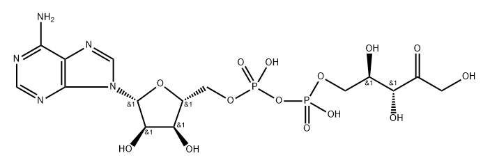 adenosine diphosphate ribulose Struktur