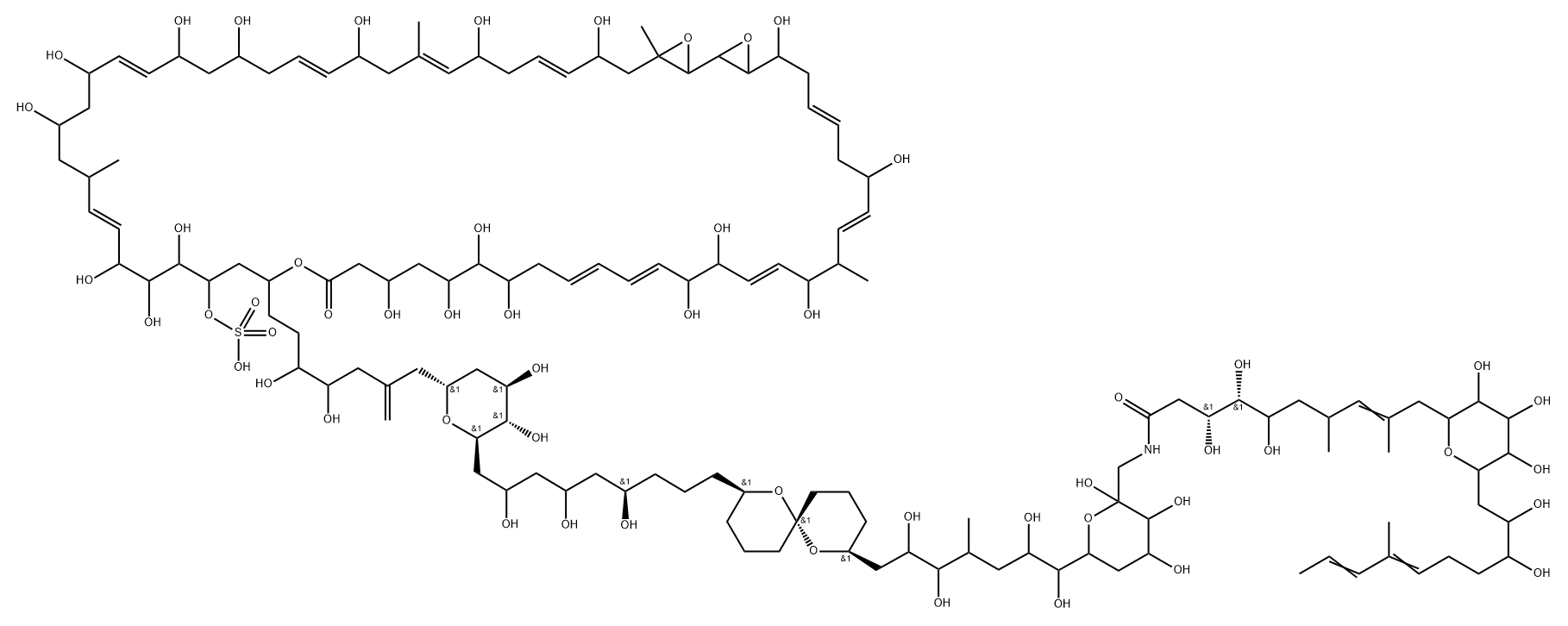 zooxanthellatoxin B Struktur