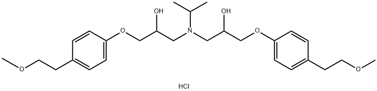 1,1′-[(1-Methylethyl)imino]bis[3-[4-(2-methoxyethyl)phenoxy]-2-propanol hydrochloride price.