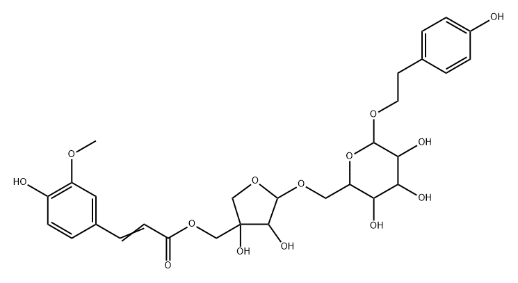 osmanthuside J Struktur