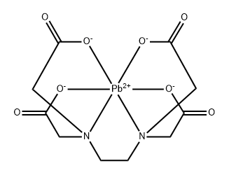 ETHYLENEDIAMINETETRAACETIC ACID 2 NA LEAD SALT Struktur