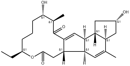 Spinosyn D aglycone Struktur