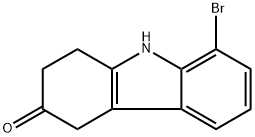 8-bromo-2,3,4,9-tetrahydro-1H-carbazol-3-one Struktur