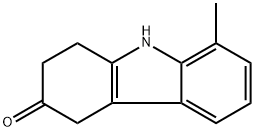 8-methyl-2,3,4,9-tetrahydro-1H-carbazol-3-one Struktur