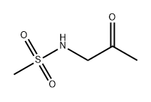 N-(2-Oxopropyl)methanesulfonamide Struktur