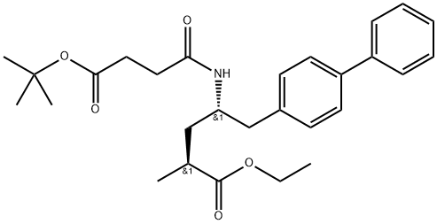 (2S,4S)-Sacubitril-O-isobutane Struktur