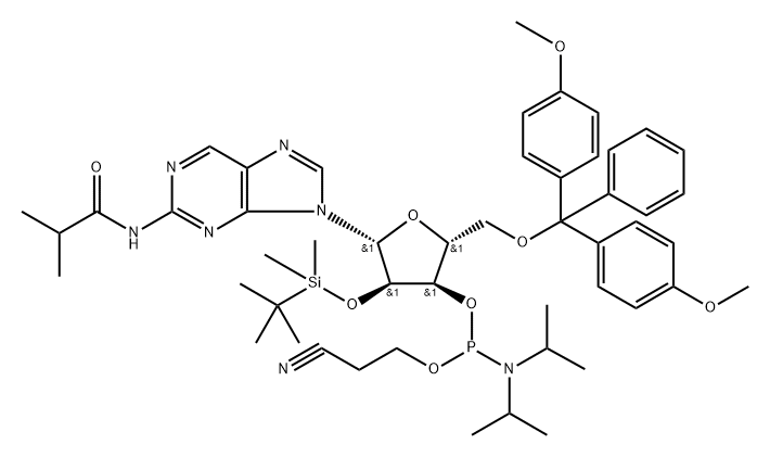 2-Aminopurine riboside CEP Struktur