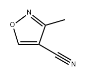 3-methylisoxazole-4-carbonitrile Struktur