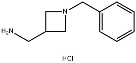 3-Azetidinemethanamine, 1-(phenylmethyl)-, hydrochloride (1:2) Struktur