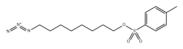 8-azidooctyl 4-methylbenzenesulfonate Struktur