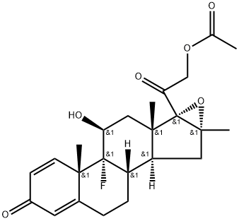 Fluprednidene Acetate Impurity 2 Struktur