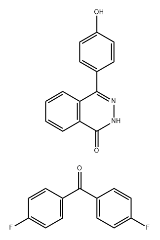 4-(4-Hydroxyphenyl)-1(2H)-phthalazinone polymer with bis(4-fluorophenyl)methanone Struktur