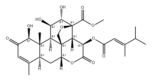 bruceanol D Struktur