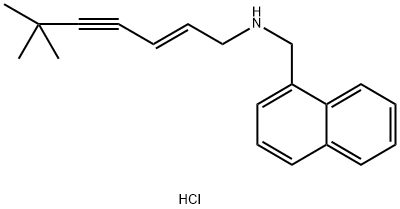 N-Desmethylterbinafine hydrochloride Struktur