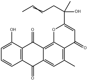 β-Indomycinone Struktur