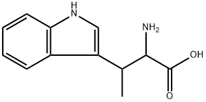 Tryptophan, β-methyl- Struktur