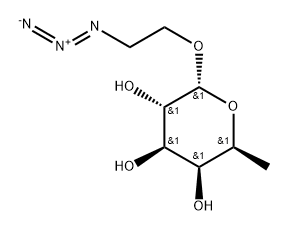 2-Azidoethyl α-L-fucopyranoside Struktur