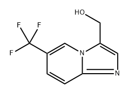 6-(trifluoromethyl)imidazo[1,2-a]pyridin-3-yl]methanol Struktur