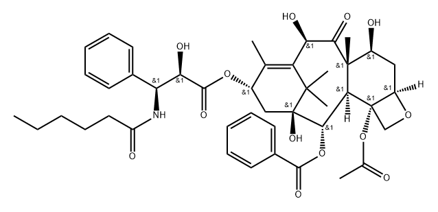 DEACETYLTAXOL C, 10-(RG) Struktur