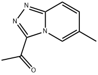 1-{6-methyl-[1,2,4]triazolo[4,3-a]pyridin-3-yl}ethan-1-one Struktur