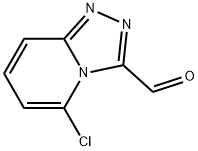 5-chloro-[1,2,4]triazolo[4,3-a]pyridine-3-carbaldehyde Struktur