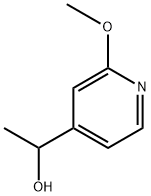 4-Pyridinemethanol, 2-methoxy-α-methyl- Struktur