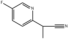 2-Pyridineacetonitrile, 5-fluoro-α-methyl- Struktur