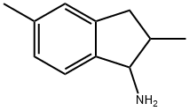 2,3-Dihydro-2,5-dimethyl-1H-inden-1-amine Struktur