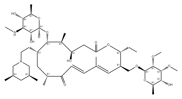 N-Demethyltilmicosin Struktur