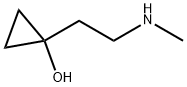 1-(2-(methylamino)ethyl)cyclopropan-1-ol Struktur