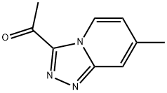 1-{7-methyl-[1,2,4]triazolo[4,3-a]pyridin-3-yl}ethan-1-one Struktur