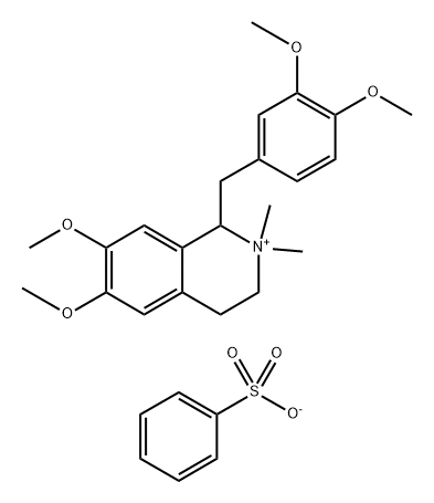 (R)-N-Methyl-Laudanosine benzene sulfonate Struktur