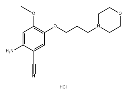 Gefitinib IMpurity 1 Struktur