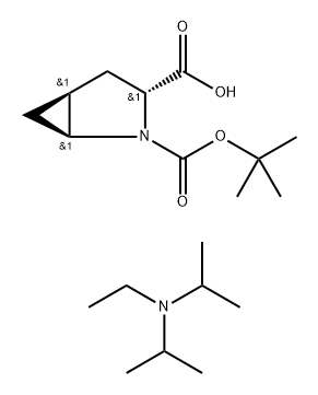 2-Azabicyclo[3.1.0]hexane-2,3-dicarboxylic acid, 2-(1,1-dimethylethyl) ester, compd. with N-ethyl-N-(1-methylethyl)-2-propanamine (1:1), (1S,3R,5S)-