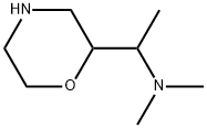 2-Morpholinemethanamine, N,N,α-trimethyl- Struktur