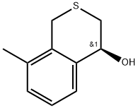 (S)-8-methylisothiochroman-4-ol Struktur