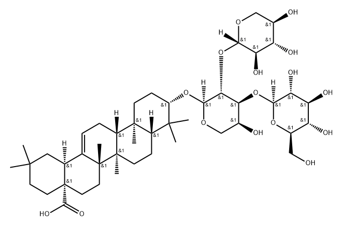 elatoside E Struktur