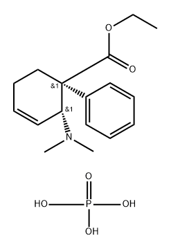 Tilidin-phosphat Struktur