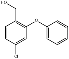 (4-chloro-2-phenoxyphenyl)methanol Struktur