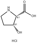 L-Proline, 3-hydroxy-, hydrochloride (1:1), (3R)- Struktur