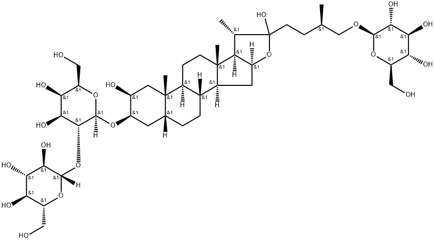 Macrostemonoside J Struktur