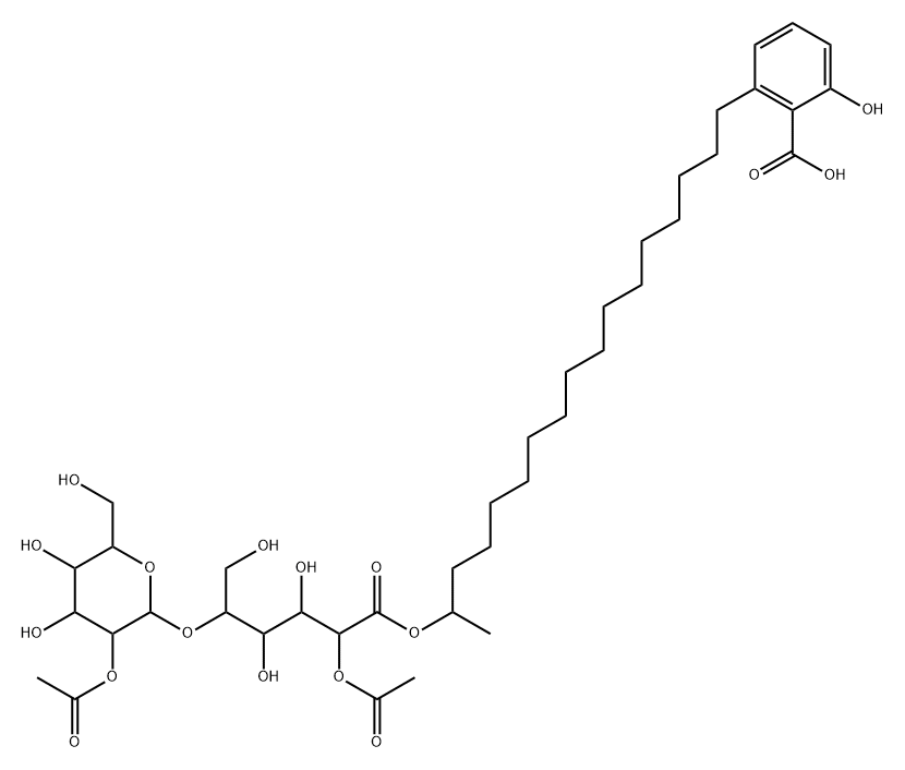 caloporoside Struktur